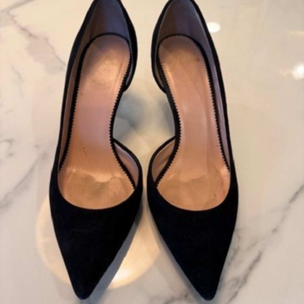 J. Crew Lucie Pumps Suede Leather